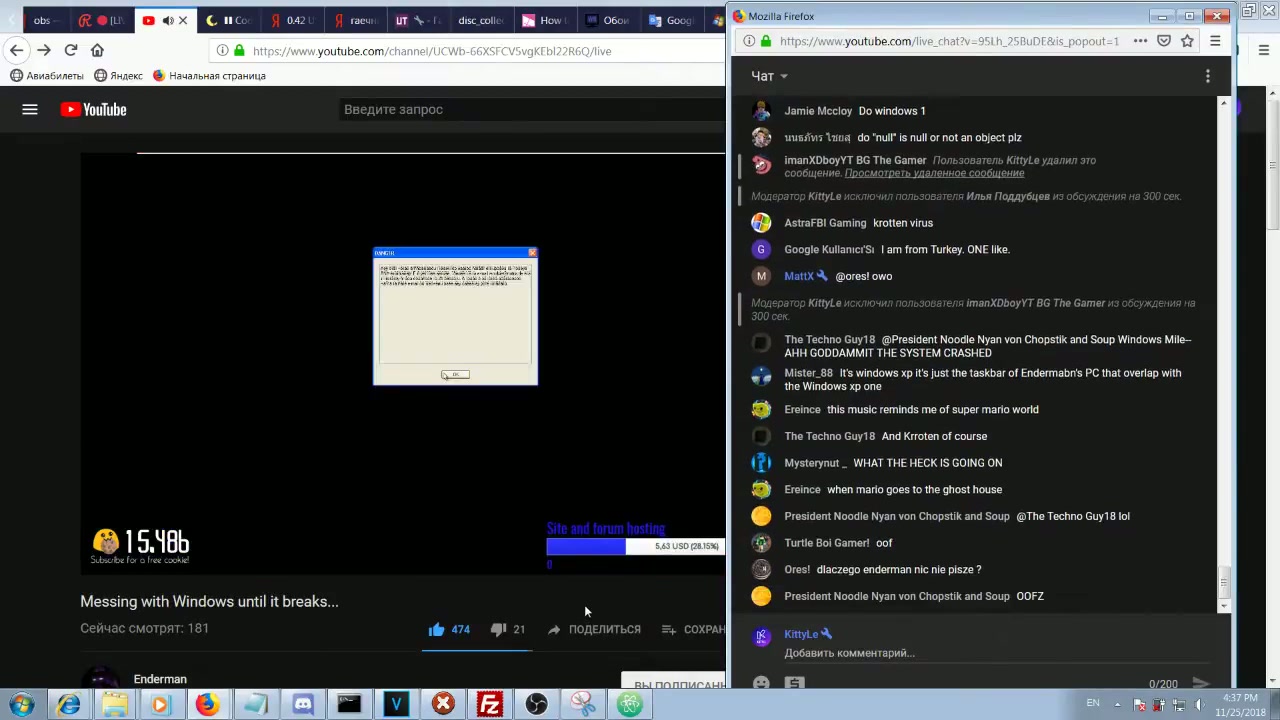 Moderating Enderman's Chat in Real Time! (KittyLe pov) thumbnail